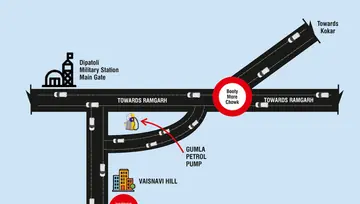 Location of Aakriti Vaishnavi Hills - Image 53536