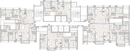 Floor Plan of Sheth 72 West in Andheri West, Mumbai - Image 17636