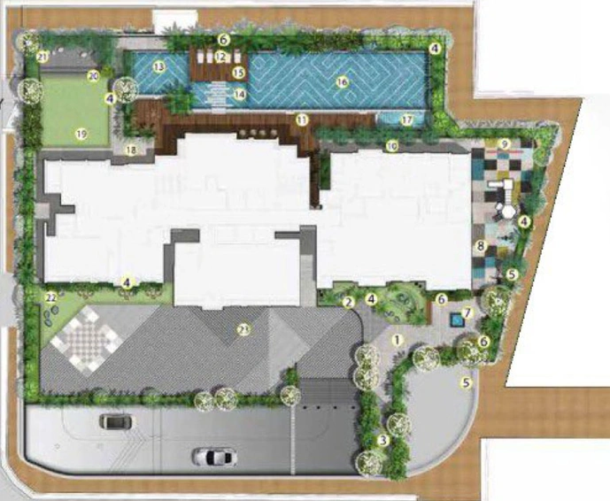 Master Plan of Sheth 72 West in Andheri West, Mumbai - Image 17637