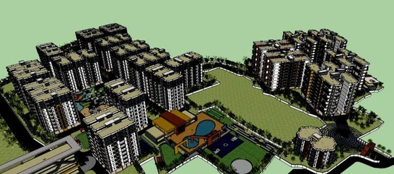 Master Plan of Eastern Diamond City in Oyna, Ranchi - Image 16231