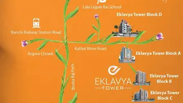 Location of Eklavya Tower - Image 5855