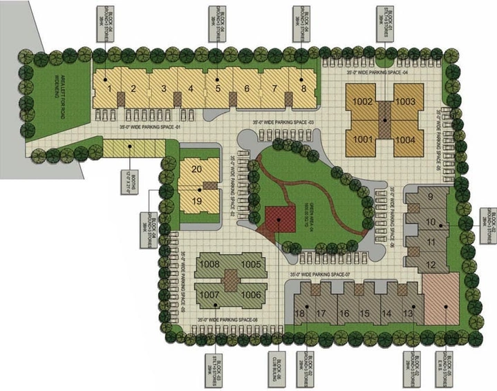 Master Plan of Amayra Greens in Kharar, Chandigarh - Image 5610