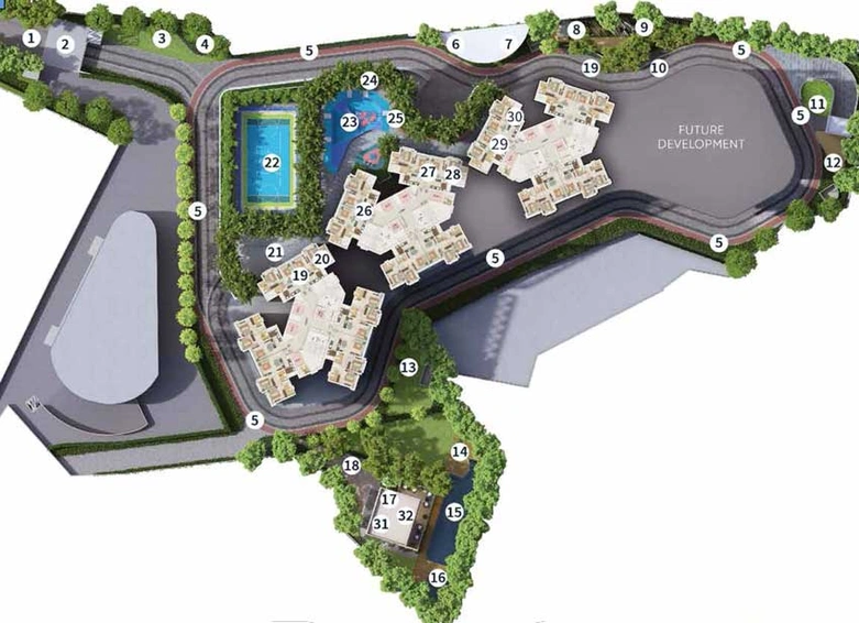Master Plan of Dynamix Avanya in Dahisar East, Mumbai - Image 85360