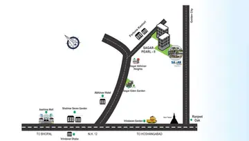 Location of Agrawal Sagar Pearl Phase 2 - Image 7944