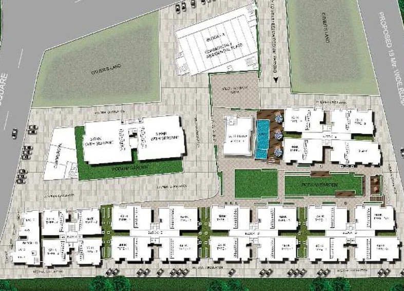 Master Plan of Virasha Nisarga in Bawadiya Kalan, Bhopal - Image 46717