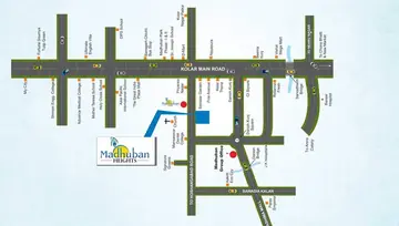 Location of Madhuban Heights - Image 91278