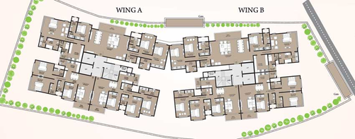 Master Plan of Kabra Primera in Juhu, Mumbai - Image 17819