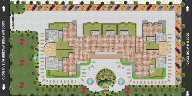 Master Plan of GC Cloud Nine in Butler Colony, Lucknow - Image 48781