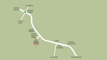 Location of Lucky Balaji Parisar Phase 2 - Image 97116