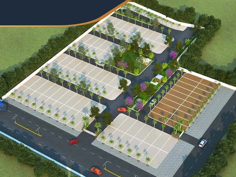 Master Plan of Asnani Palm Springs in Hoshangabad Road, Bhopal - Image 7961