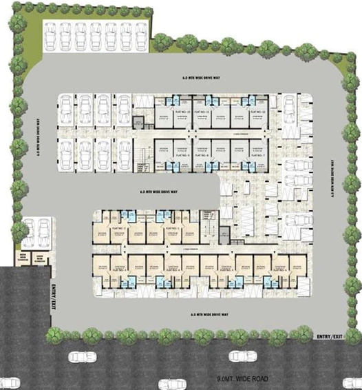 Master Plan of Oro Aakriti in Jankipuram Extension, Lucknow - Image 5174