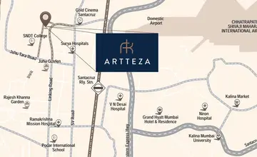 Location of Paradigm Artteza - Image 94304