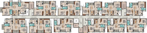 Floor Plan of Ruby Horizon in Tambaram, Chennai - Image 4146