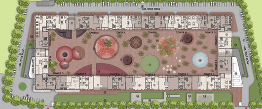 Master Plan of Suraj Oranje Castle in Gomti Nagar Extension, Lucknow - Image 5166