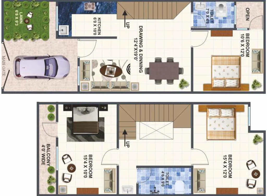 3 BHK House/Villa in Madhuban Divine Infinity in Hoshangabad Road, Bhopal - Image 400425