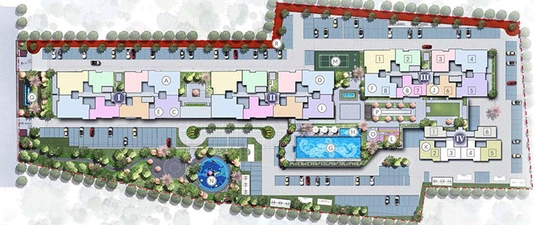Master Plan of Risland The Ace in Perungudi, Chennai - Image 48541