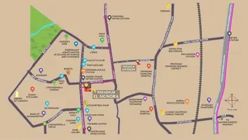 Location of Paradigm El Signora - Image 17827
