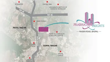 Location of Prabhatam Heights - Image 7992