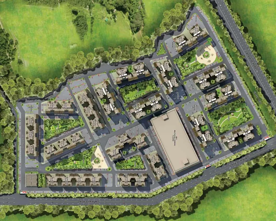 Master Plan of Wealth Celebrity Woods in Sushant Golf City, Lucknow - Image 5155