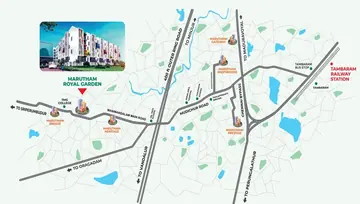 Location of Marutham Royal Garden - Image 48565