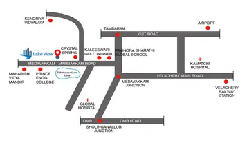 Location of Rajparis Lake View - Image 48604