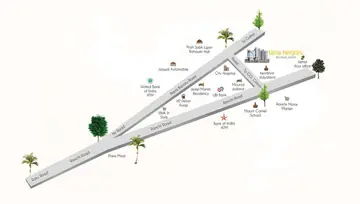 Location of Prarthana Uma Heights - Image 53586