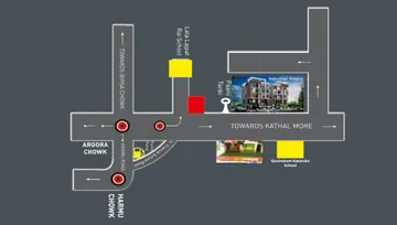Location of Triveni Rajkeshri Heights - Image 5863