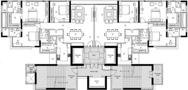 Floor Plan of Nahar Excalibur in Mahalaxmi, Mumbai - Image 18226