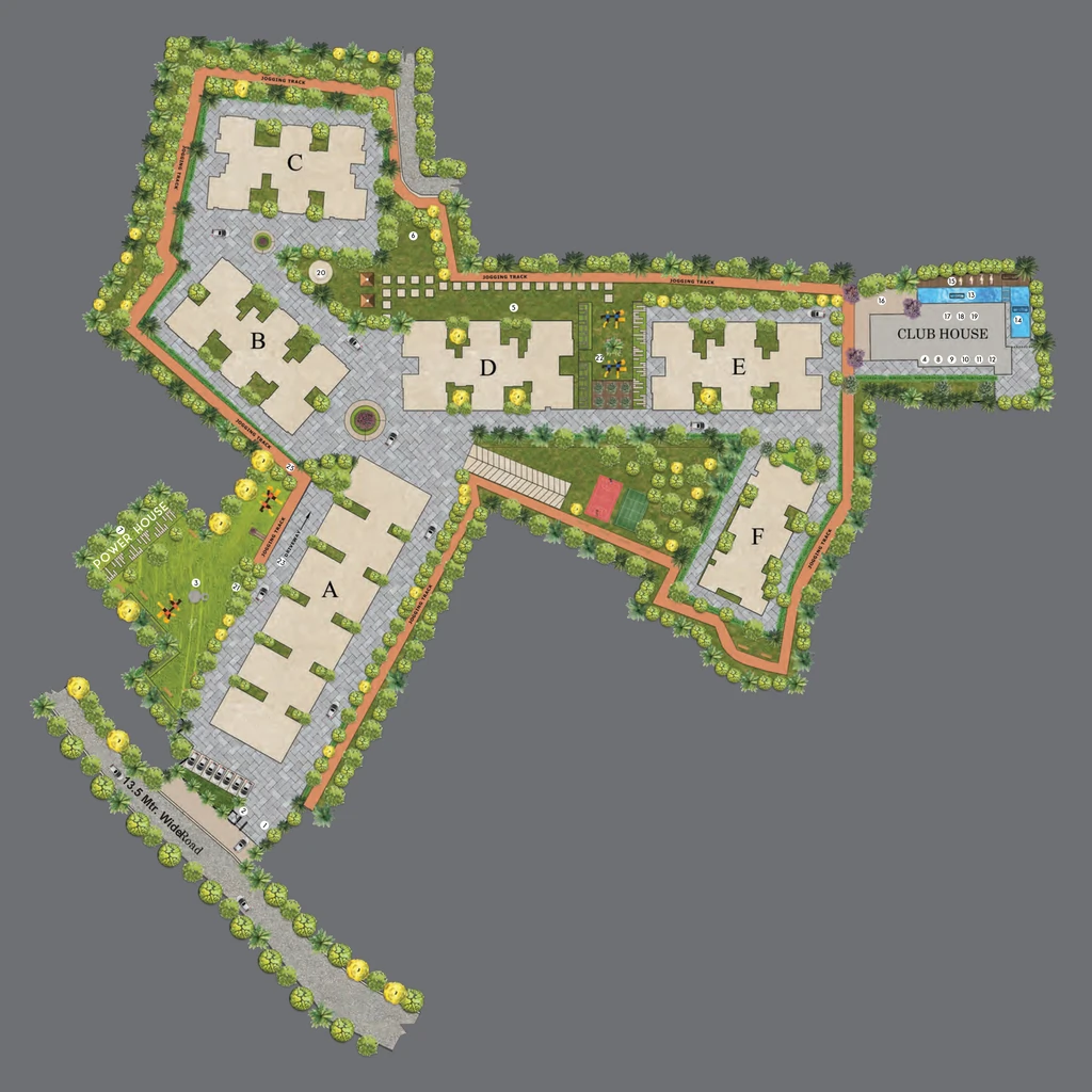 Master Plan of Vinayak Garden Valley in Hesag, Ranchi - Image 316771