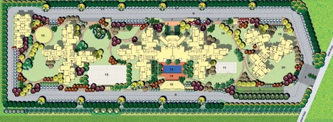 Master Plan of Espire Towers in Sector 37, Faridabad - Image 49726