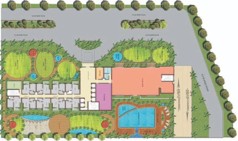 Master Plan of Earthcon Beetle Orchid in Knowledge Park 3, Greater Noida - Image 8032