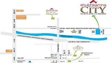 Location of Shubhkamna City - Image 8062