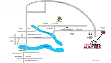 Location of Shubhkamna Sublime - Image 8072