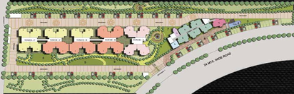 Master Plan of Oasis Venetia Heights in Surajpur, Greater Noida - Image 8100