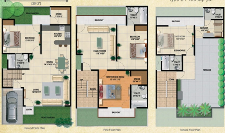 3 BHK House/Villa in Panchsheel Villas in Sector 16, Greater Noida - Image 401396
