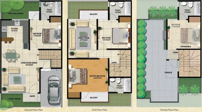 3 BHK House/Villa in Panchsheel Villas in Sector 16, Greater Noida - Image 401395