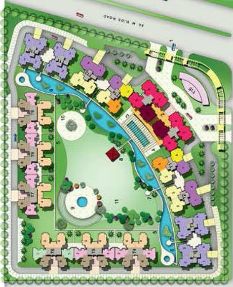 Master Plan of Rudra Aquacasa in Sector 16, Greater Noida - Image 91755