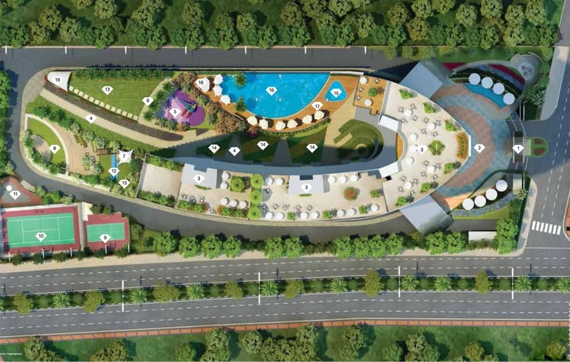 Master Plan of H&S F Premiere in Yamuna Expressway, Greater Noida - Image 55997