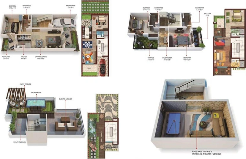 3 BHK House/Villa in Unibera Elite 70 in Knowledge ParK 5, Greater Noida - Image 660429