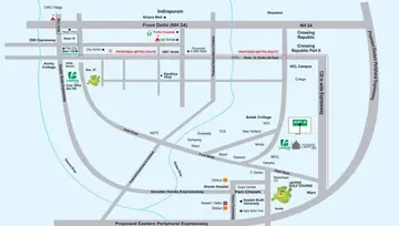 Location of Aadhar Dew Drops Villas - Image 8236