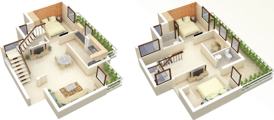4 BHK Penthouse in Cosmic The Urban Young in Yamuna Expressway, Greater Noida - Image 403052