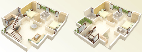 4 BHK Penthouse in Cosmic The Urban Young in Yamuna Expressway, Greater Noida - Image 403053