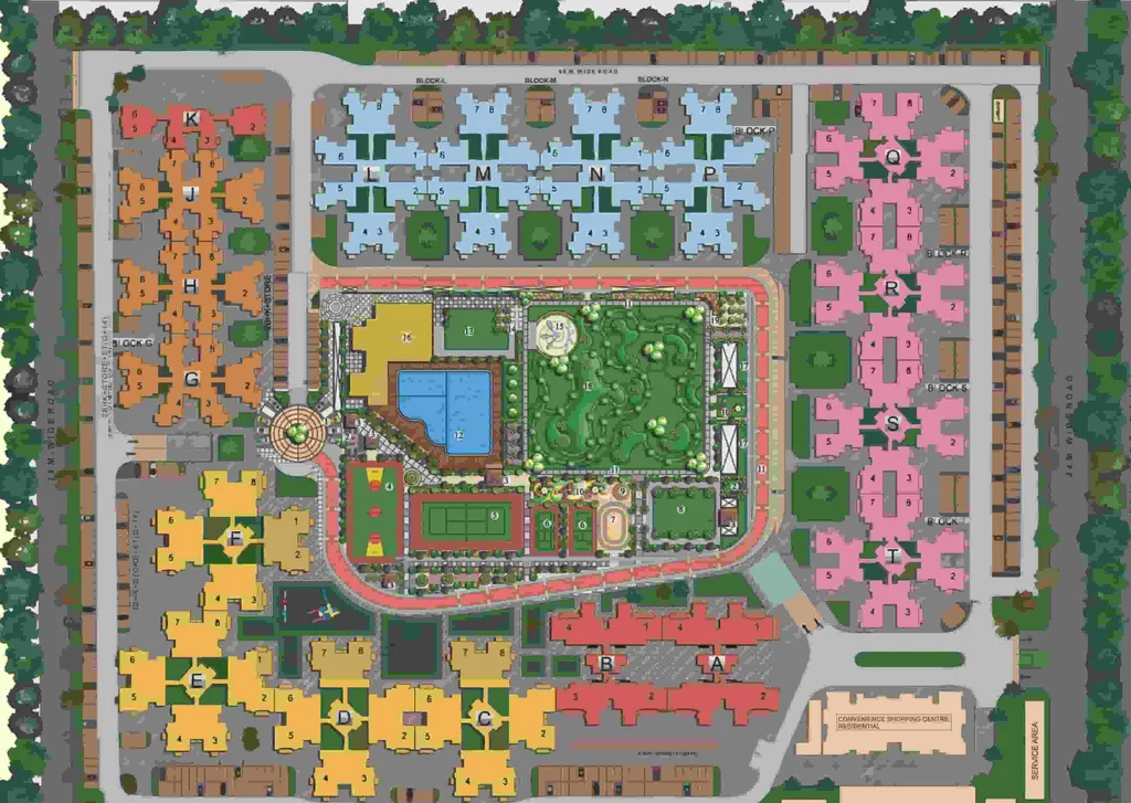 Master Plan of Stellar Jeevan in Noida Extention, Greater Noida - Image 8225
