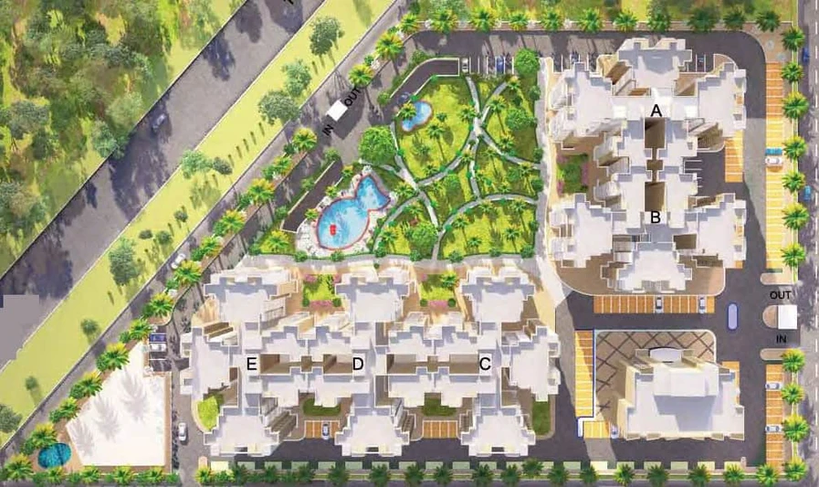 Master Plan of Stellar Mi Citi Homes in Omicron 3, Greater Noida - Image 56118