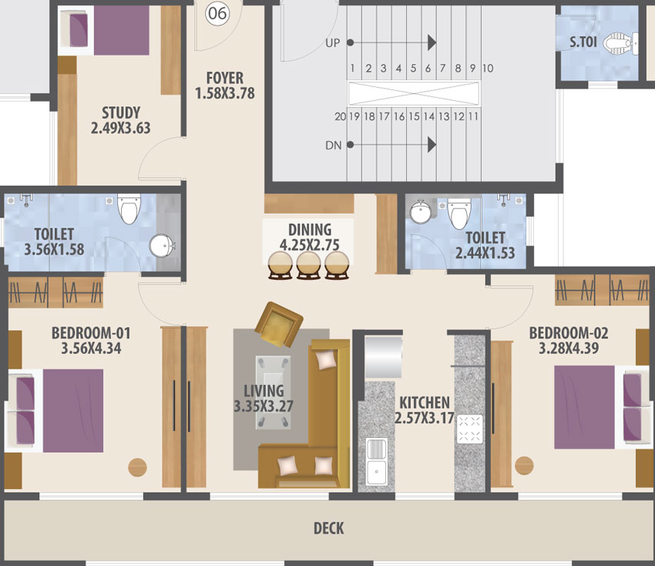 2.5 BHK Flat in Hubtown Seasons in Chembur East, Mumbai - Image 436605