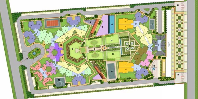 Master Plan of Rudra Palace Heights in Sector 1, Greater Noida - Image 56224