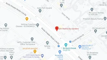 Location of Shri Radha Sky Gardens - Image 8181
