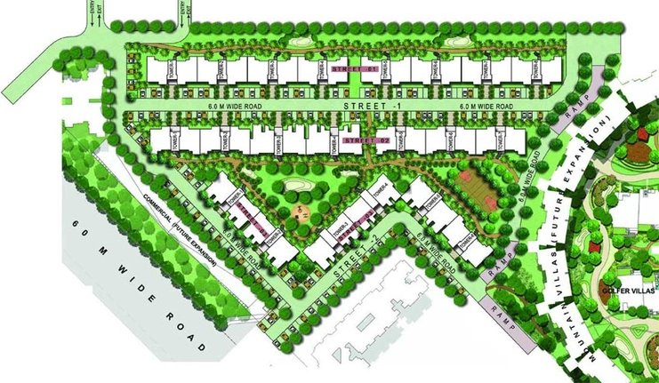 Master Plan of Rise Forest Floor - Resort Residences in Sector 1, Greater Noida - Image 56404