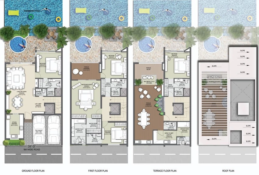 5 BHK House/Villa in Rise Water Villas - Resort Residences in Sector 1, Greater Noida - Image 402474