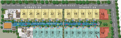 Floor Plan of Rise Water Villas - Resort Residences in Sector 1, Greater Noida - Image 8159